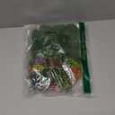 QUOZUO 42Pcs Model Miniature Trees with Moss Stones, Model Train Scenery, Mixed Model Colourful Trees for Building Model, Natural Green Landscape, Railroad Scenery