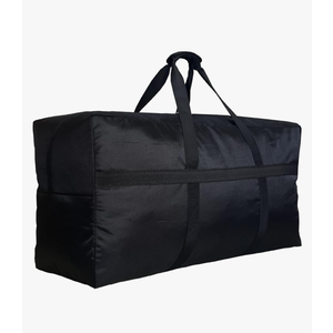 Extra Large Storage Duffle Bag for Travel, Big Foldable XL Duffle Bag for Traveling - Black