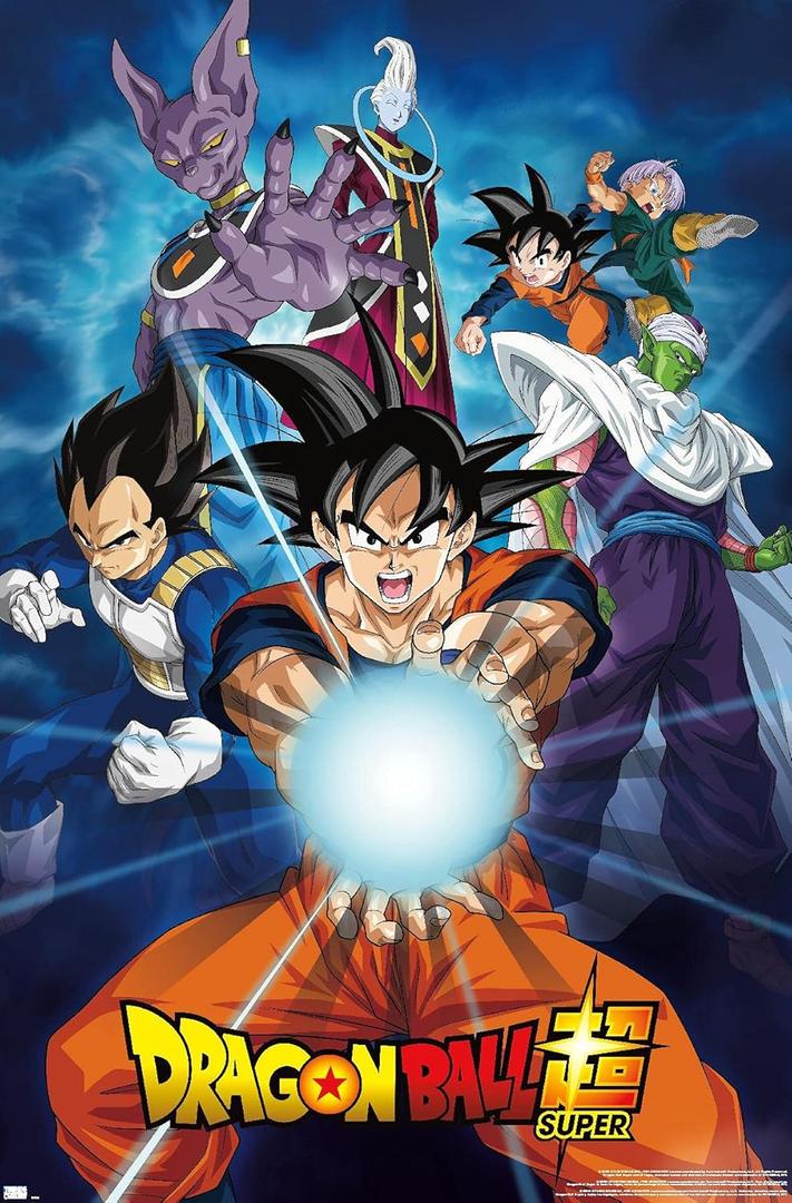 Trends International Dragon Ball Super - Groups Wall Poster, 22.375" x 34", Unframed Version