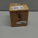 Comfort Zone Portable Clip on Fan with Fully Adjustable Tilt, Electric, 6 inch, Quiet, Indoor, 2 Speed, Mini Desk Fan, Table Fan, Airflow 6.53 ft/sec, Ideal for Home, Bedroom, Dorm & Office, CZ6C (White)