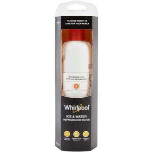 Whirlpool WHR2RXD1 Ice, Orange Refrigerator Water Filter 2-WHR2RXD1, Single-Pack