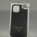 Apple - iPhone 11 Pro Leather Case with MagSafe - Black