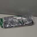 Hanging Gift Wrapping Paper Storage, 40x16 inch Double-Sided Gift Wrap Organizer Christmas Wrapper Paper Container, Craft Roll Organizer Behind The Door Storage Heavy Duty Oxford Gift Bag Holder (Black)