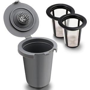 Reusable Filter Cup for Cuisinart，Compatible with SS-RFC Single Serve Brewer Coffe Maker (1 Pack with 1 Mesh Filters)