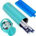 YOUSHARES Insulin Cooler Travel Case - 48H Non-Electric Cooling Bottle with TSA Approved Ice Pack, Diabetic Medication Pen Vials Refrigerator, Medical Carry Case Portable for GLP-1 Pens