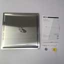 KES All SUS304 Stainless Steel 12-Inch Shower Head Rainfall Style Modern Square Ultra Thin, Brushed Finish, J211S12F18-BS-NEW