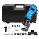 1200 W Electric Hydraulic Hole Punch Hydraulic Hole Punching Tool Metal Punch Compatible with Steel Copper Aluminum Iron Alloy (Base Version)