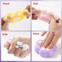 4Pcs Taba Stress Relief Squishy Toys Cat Paw, Cute Kawaii Paw Sensory Squeeze Toys, Handmade Ultra Soft Animal Squishies Toys, Party Favors Squishy Fidget Toys for Kids Adults