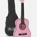 Music Alley MA-51 Classical Acoustic Guitar Kids Guitar and Junior Guitar Pink, Half size