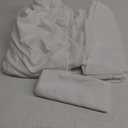 ZOYER Floral Bed Sheets Set Full Size - Double Brushed Microfiber Black & White Flower Sheets Fitted Up to 15 Deep Pocket, Breathable, Extra Soft Dark Pattern Sheet, 4pc, Daisy Day