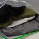 4 Pack Women's Wide Leg Sweatpants, Baggy Straight Elastic Waist Drawstring Multipack Lounge Trousers with Pockets (Large, Army Green, Light Gray, Dark Gray, Black)