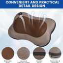 Joyset Shiatsu Neck and Back Massager with Heat Massage Pillow for Shoulder,Legs,Foot,Body Muscle Pain Relief Lower Back Massager with Cloth Cover Easy to Clean Suitable for Home Gift