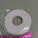 MECCANIXITY 1/2 Inch Double Fold Bias Tape Polyester Continuous Bulk Bias Tape for Sewing,Seaming Quilting Hemming Binding Crafts (White 10 Yards)