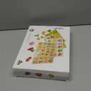 GRINNNIE Wooden Peg Puzzle for Toddlers 3 4 5 Years Old, 4 PCS Montessori Educational Learning Puzzles Set-Numbers, Letters, Animals and Fruits, Great Preschool Gifts for Girls and Boys (26)