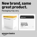 Amazon Basics 2-Ply White Adapt-a-Size Kitchen Paper Towels, Absorbent, Thick, Individually Wrapped, 140 Towels per Roll (30 Rolls), 4200 Count (Previouly AmazonCommercial), 1 pack