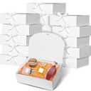 12Pack White Gift Boxes with Lids, 129.83.1 Inch Gift Box with Ribbon, Elegant Bridesmaid Proposal Box for Wedding, Birthday, Party, Christmas, Bridesmaid, Graduation