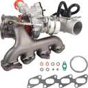 PAROD Complete Turbocharger with Gasket Kit Fit for 2013-2019 Buick Encore, 2011-2016 Chevy Cruze, 2016 Cruze Limited, 2012-2019 Sonic, 2013-2018 Trax 1.4L L4 Replace# 55565353 667-203