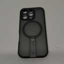 TORRAS Upgraded 360 Rotable Stand Magnetic Shockproof for iPhone 16 Pro Case with Full Camera Protection, Fit for MagSafe, 16FT Mil-Grade Shockproof Slim Phone Case for iPhone 16 Pro 6.3", Black