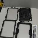 SEYMAC stock Case for iPad (A16) 11th/10th Generation 11''/10.9'' 2025/2022, Full-Body Drop Protection Case with Screen Protector &360° Rotate Hand Strap/Stand, Black