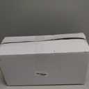 LAUCHUH Large 3 Tier Serving Stand Tiered Serving Trays Collapsible Sturdier Rack with 3 Porcelain Serving Platters for Fruit Dessert Presentation Thanksgiving Christmas Party Display Set, 14 Inch (Gold)