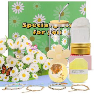 Birthday Gifts for Women Teens, Happy Birthday Gifts for Women Teens Girls Her Best Friend Sister Daughter Mom Wife Girlfriend Coworker Bestie Glass Cups Gift Set