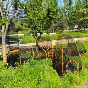 6-in-1 Large Outdoor Indoor Cat Tent Tunnel & Tower Playpen Set, Easy Assembly Pop Up Pet Play Pen, Portable Foldable Soft Enclosure or Kitty Puppy Rabbit Small Animals, Catio Yard Traveling Camping