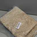 OLANLY Bathroom Rug Set 2 Piece, Soft Absorbent Microfiber Bath Mats and U-Shaped Contour Toilet Rug, Non-Slip, Machine Wash Dry, Plush Shaggy Bath Mats for Bathroom (24"x16"+24"x20", Beige)