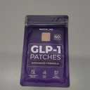 GLP-1 Patches for Women & Men | GLP1 Patch with Berberine, L-Glutamine, Garcinia Cambogia, Resveratrol | 60 Days Supply