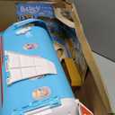 Bluey 3-in-1 Transforming Airplane Toys for Kids Playset, Turns into Resort & Boat, Airplane Toys for Kids 5-8 Includes Exclusive Captain Figure