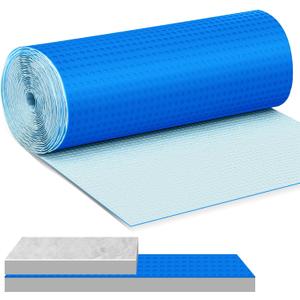 Drydiet 323 Sqft Uncoupling Membrane for Tile 1/8''(3mm), Blue