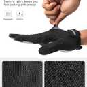 ROCKBROS Cycling Gloves for Men Women - Breathable Gel Pad Road Mountain Bike Gloves - Touch Screen Anti-Slip MTB Gloves for Cycling Workout Outdoor Sports