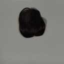 Hair Toppers for Women Real Human Hair, Realistic Biological Scalp Toppers HairPieces for Women with Thinning Hair Middle Part Clip in Bangs Big Base 360 3D Cover (Dark Brown, 16 Inch)