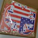 Fuutreo 6 Pcs 250th Anniversary Yard Sign with Stakes Semiquincentennial 4th of July Outdoor Decoration USA Flag Sign for 1776-2026 Patriotic 250th Birthday Independence Day Lawn Decor