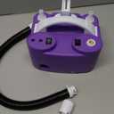 4-in-1 Electric Balloon Pump for All Balloons, Inflatables, and Sports Balls, Triple Inflating Ports for Latex Foil 260q Mylar Balloon, Inflator Deflator for Air Beds Pool Floats Yoga Balls (purple)