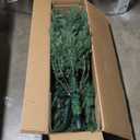 6 FT Pre-Lit Artificial Hinged Xmas Tree with 778 PVC and PE Branch Tips-M, CM25025US-M