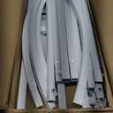 Wokceer Wedding Arch Backdrop Stand 7.2FT, 6.6FT, 6FT Set of 3 White Metal Wedding Arch Stand for Wedding Ceremony Baby Shower Birthday Party Garden Floral Balloon Arch Decoration