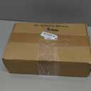 Glass Cocktail Shaker, 18.5oz Cutting Design Glass - Exquisite Martini Shaker for Elevated Mixology. Perfect for Crafting Artisan Cocktails, Martinis (Set of 1xShaker & 1xSilver Pourer)