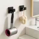 2 Pack Towel Hooks, SUS 304 Stainless Steel Towel Racks for Bathroom Wall Mounted
