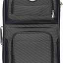 Travel Select Amsterdam Softside Expandable Luggage with Rolling Wheels, Gray, 4-Piece Set (15/21/25/29)