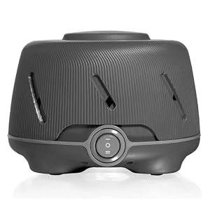Yogasleep Dohm (Charcoal) The Original White Noise Machine, Relaxing Natural Sound from a Real Fan, Noise Cancelling for Office Privacy, Sleep Aid for Adults & Baby, Travel Size Pink Noise Machine