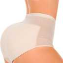 Women Butt Lifter Padded Control Panties Hip Enhancer Underwear Body Shape (XX-Large, 2-apricot9306)