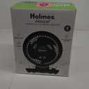 Holmes 8" Manual Blizzard Circulator – 3 Speeds, 90° Tilt, Powerful Airflow, Quiet Operation, Black