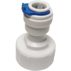 MALIDA 3/4 inch GHT Female Thread to 1/4" OD Quick Connect Adapter for RO Water Filter,NSF Certified Push to Connect Plastic Tube Fittings. Pack 10