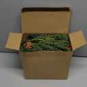 Lulu Home 9FT Pre-lit Christmas Garland, 30 LEDs Xmas Lighted Garland with Pinecones Red Berries, Battery Operated Garland with Timer for Fireplace Balcony Railing Fence Decoration