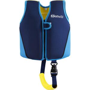 Baby Boys Swim Vest - Genwiss Swim Float, Training Jacket for Age 18 Months - 2 Years Baby Toddler Fit 20-28 lbs, Size Small, Blue