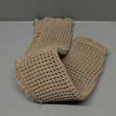 ZALL Tan Waffle Bath Mat,Super Absorbent Non Slip Bathroom Rug,Brown 18x30inch,Machine Washable Ultra Soft Floor Mats