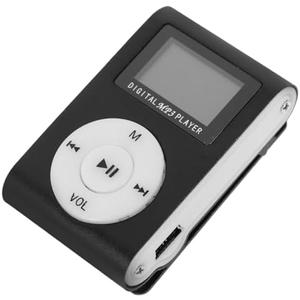 Music Player Mp3 Player Screen Mini 5 Pcs Black