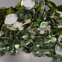 Coume 36 Pcs Sage Green Baby Shower Favors Acrylic Pacifier Necklace Thank You Gift Bulk with Cards for Guests Prizes Baby Shower Games Favors