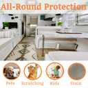 Camper Cushion Covers, 2 Pack Rv Seat Covers Rv Dinette Seat Cover Light Gray, Machine Washable Universal Fit for Camper Seat Covers Dinette Booth