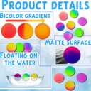 50Pcs 32mm Bouncy Balls for Kids,Rubber High Bouncy Balls,Bright Assorted Multicolor Bouncing Balls for Boys Girls,Kids Party Favors Gifts,School Carnival Prizes